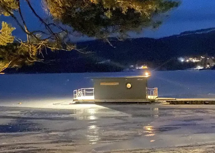 I Uten Innlagt Vann Delt Bad Lodge Hurdal